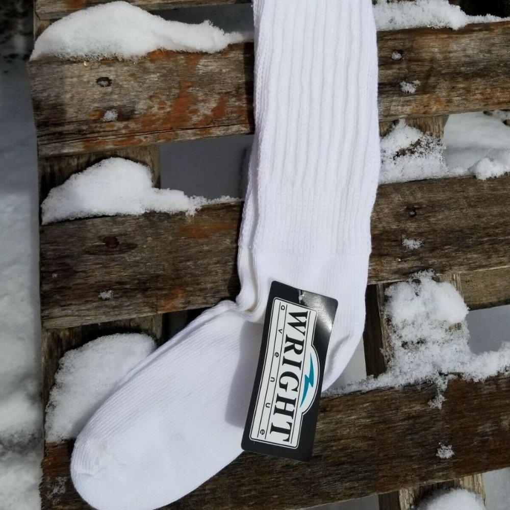 WRIGHT AVENUE Boot / Slouch Socks Cotton Blend sz 9-11 NEW